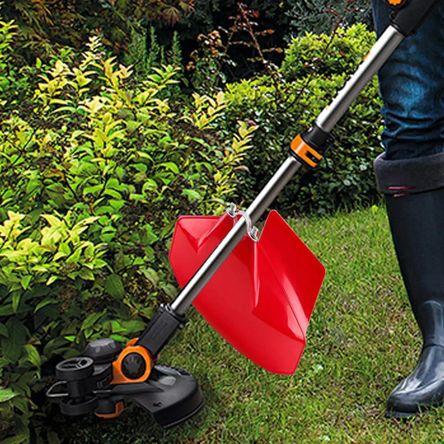 S/L Lawn Trimmer Protective Cover Weeder Protective Board Nylon Material Protection Tool for Lawnmowers Trimmers and Irrigators