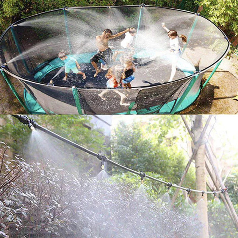 Garden Irrigation Misting System Kit Gardening Farms Public Green Spaces Flexible and Easy To Install Garden Irrigation Solution